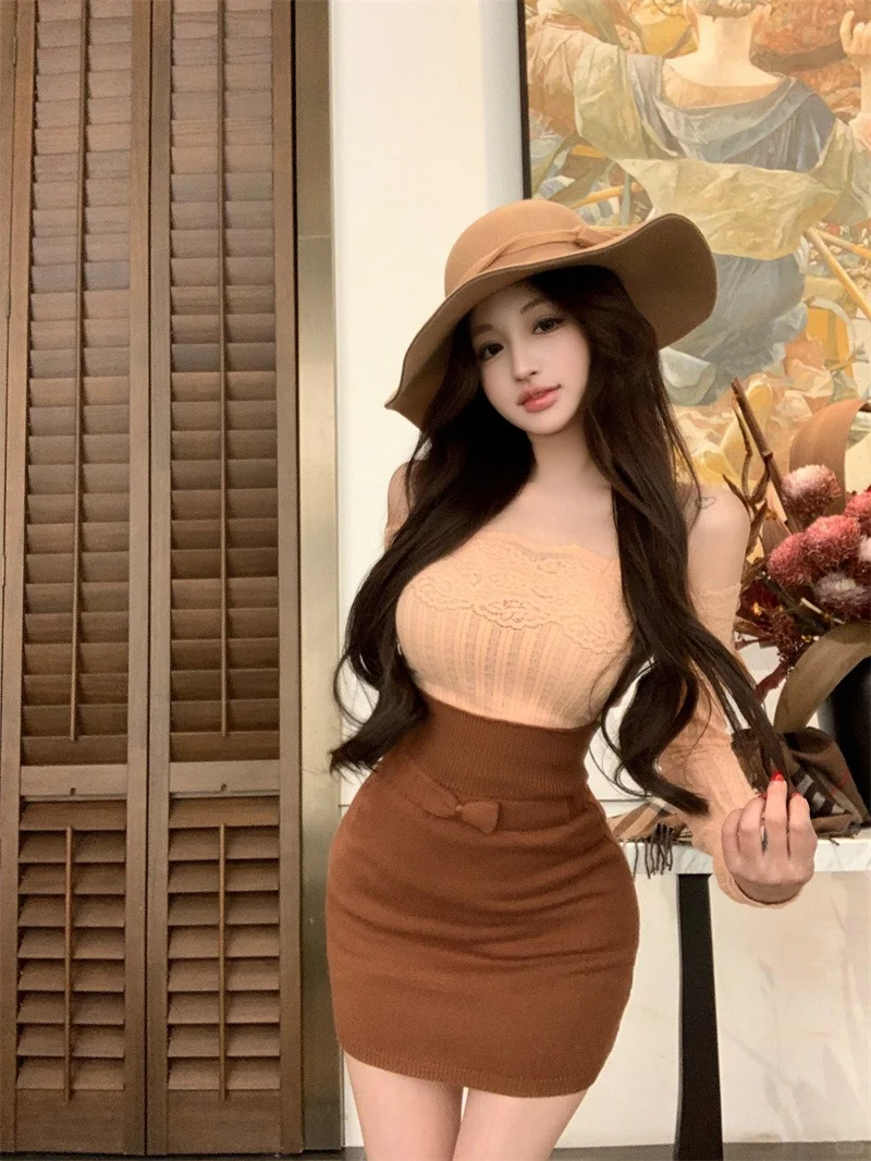 包臀裙 大波浪‼️