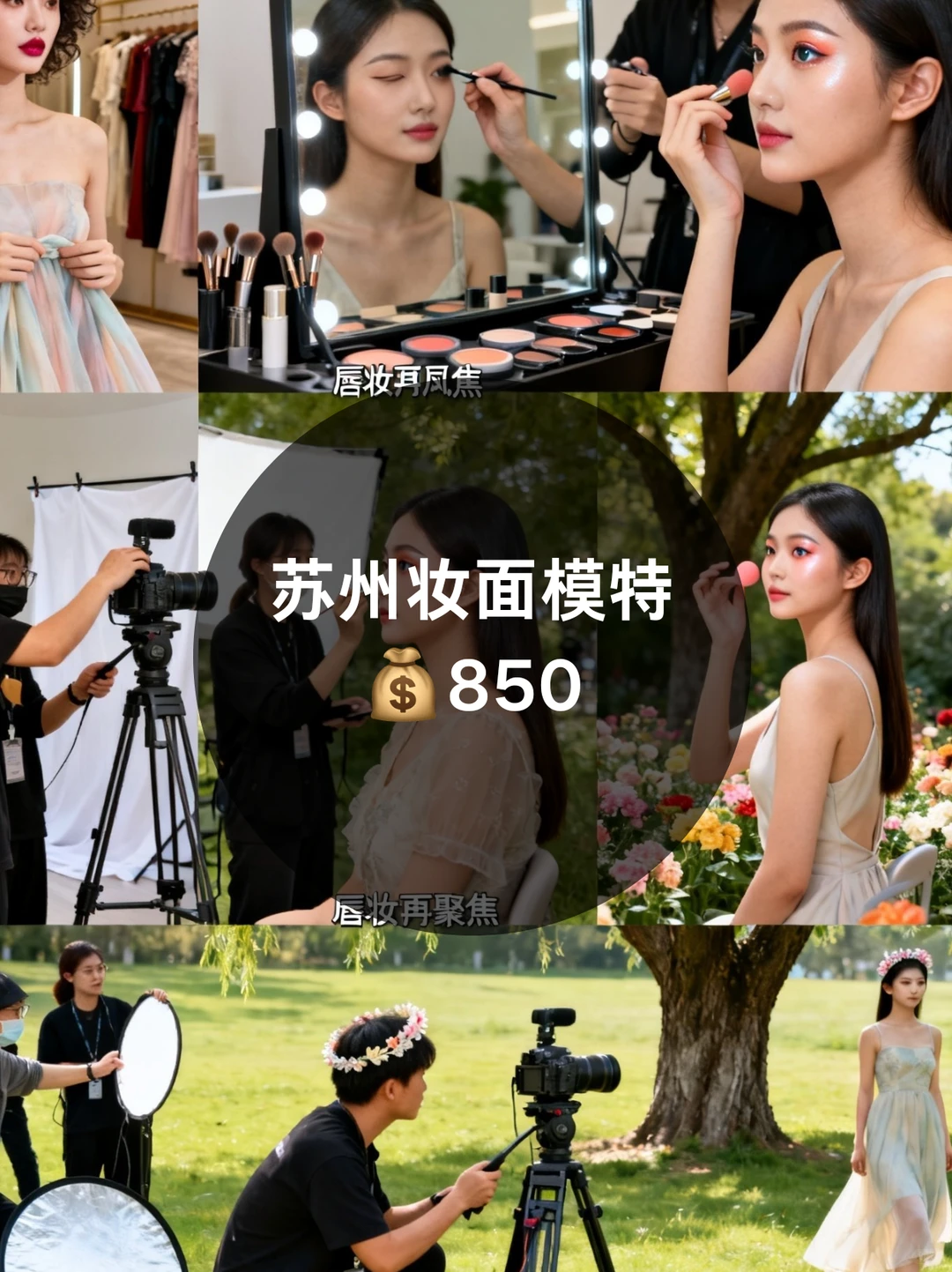 苏州妆面模特800+来自苏州模特通告群