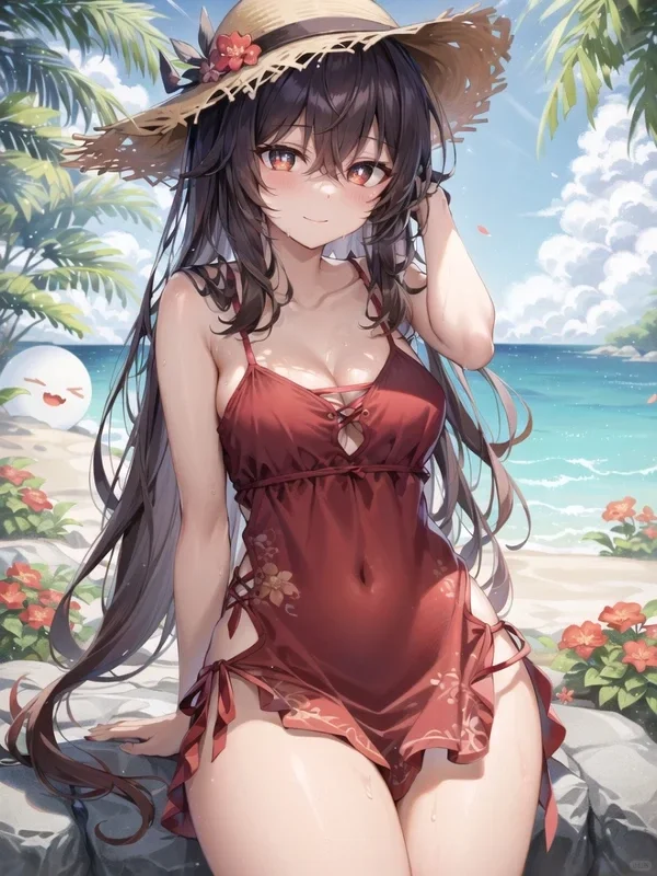 胡桃宝贝来海边啦