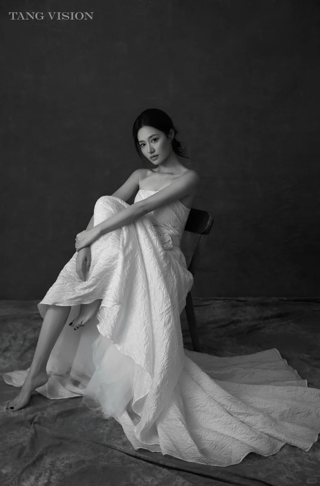 好喜欢我的黑白高级感写真