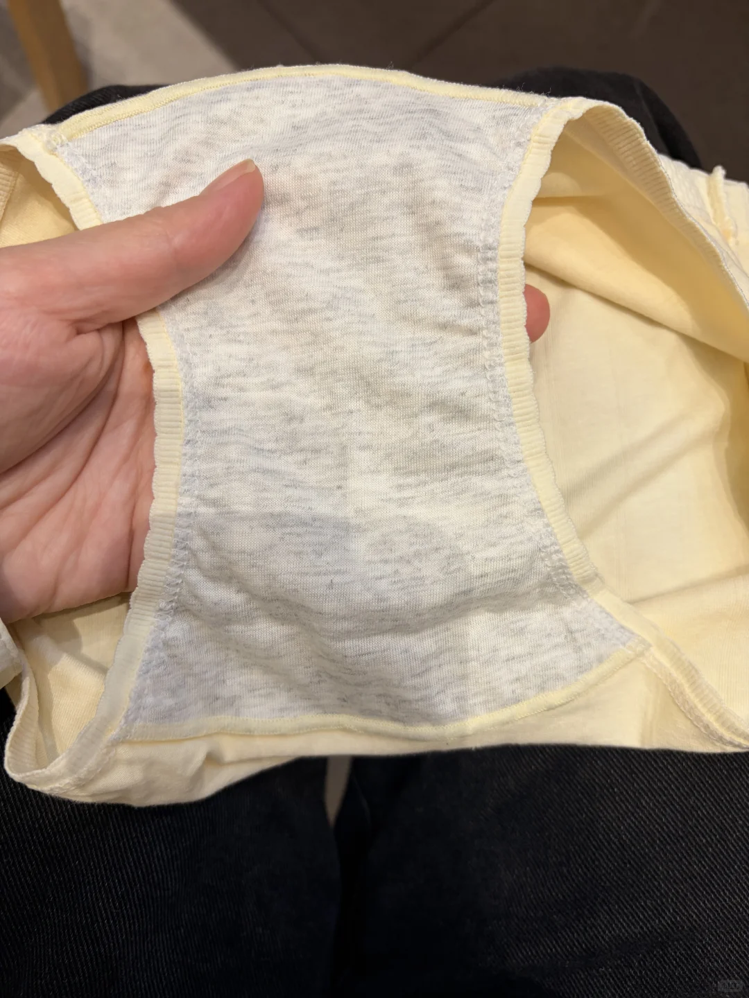 秋冬的棉内裤！有点厚度好舒服～