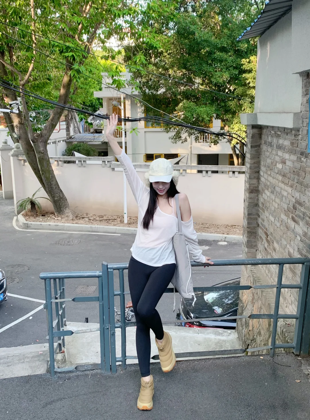 挑战只穿瑜伽服出门Day 83｜能量满满的一天