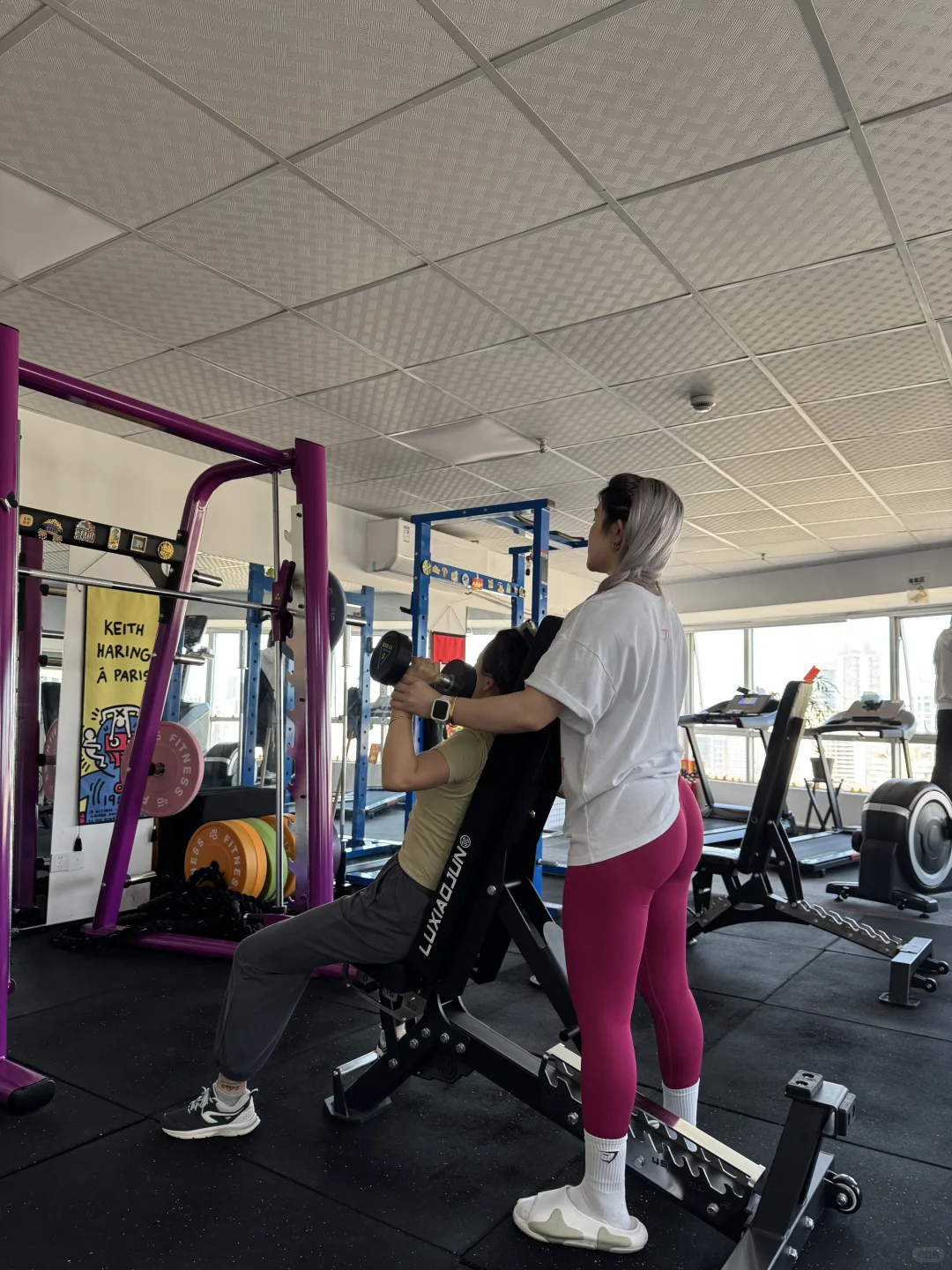 我工作室女教练是这样的身材