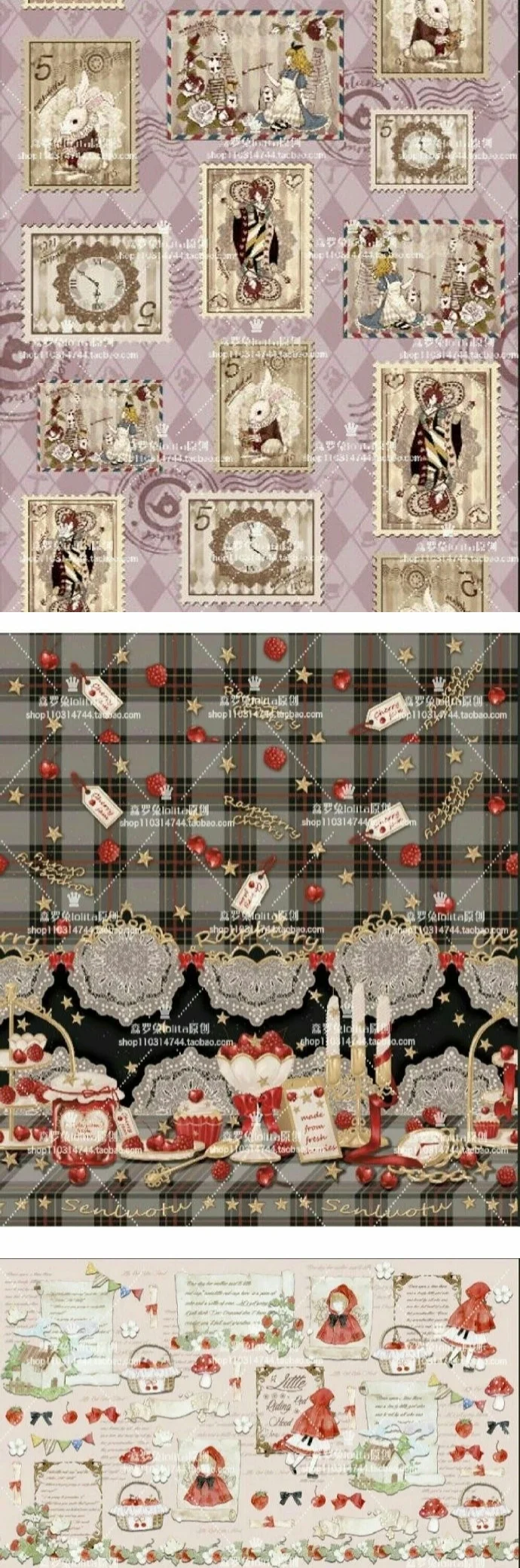 三坑闭店存档195｜森罗兔原创lolita