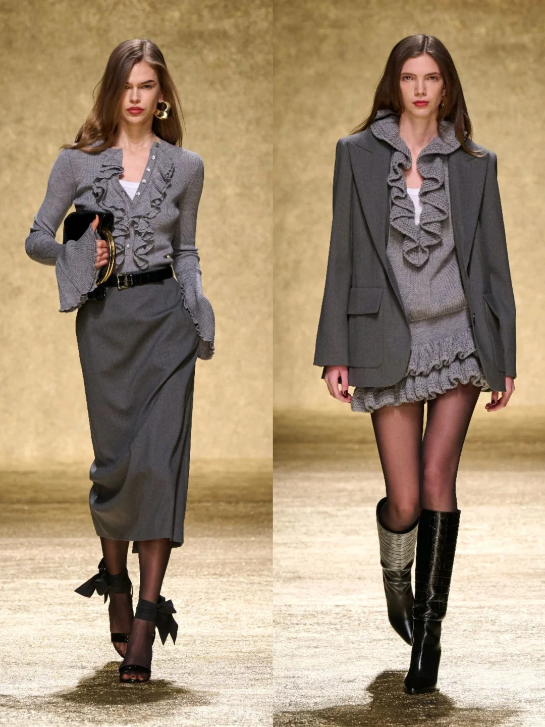 25秋冬 | 立体针织花型，太柔美浪漫了