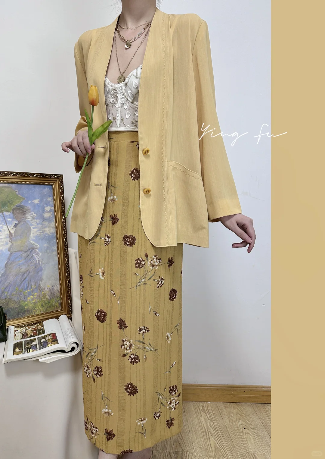 vintage ootd｜法式复古文艺气质穿搭