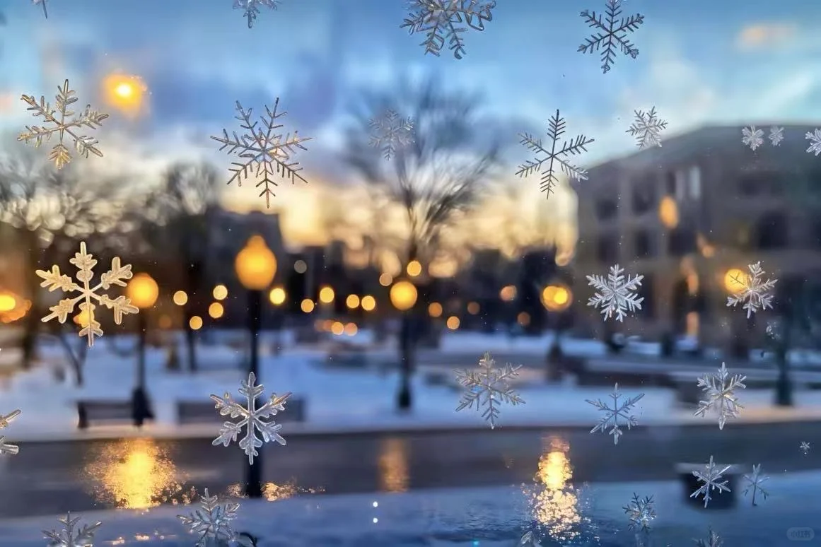 壁纸分享｜❄️ 谁把冬日黄昏装我iPad里了！