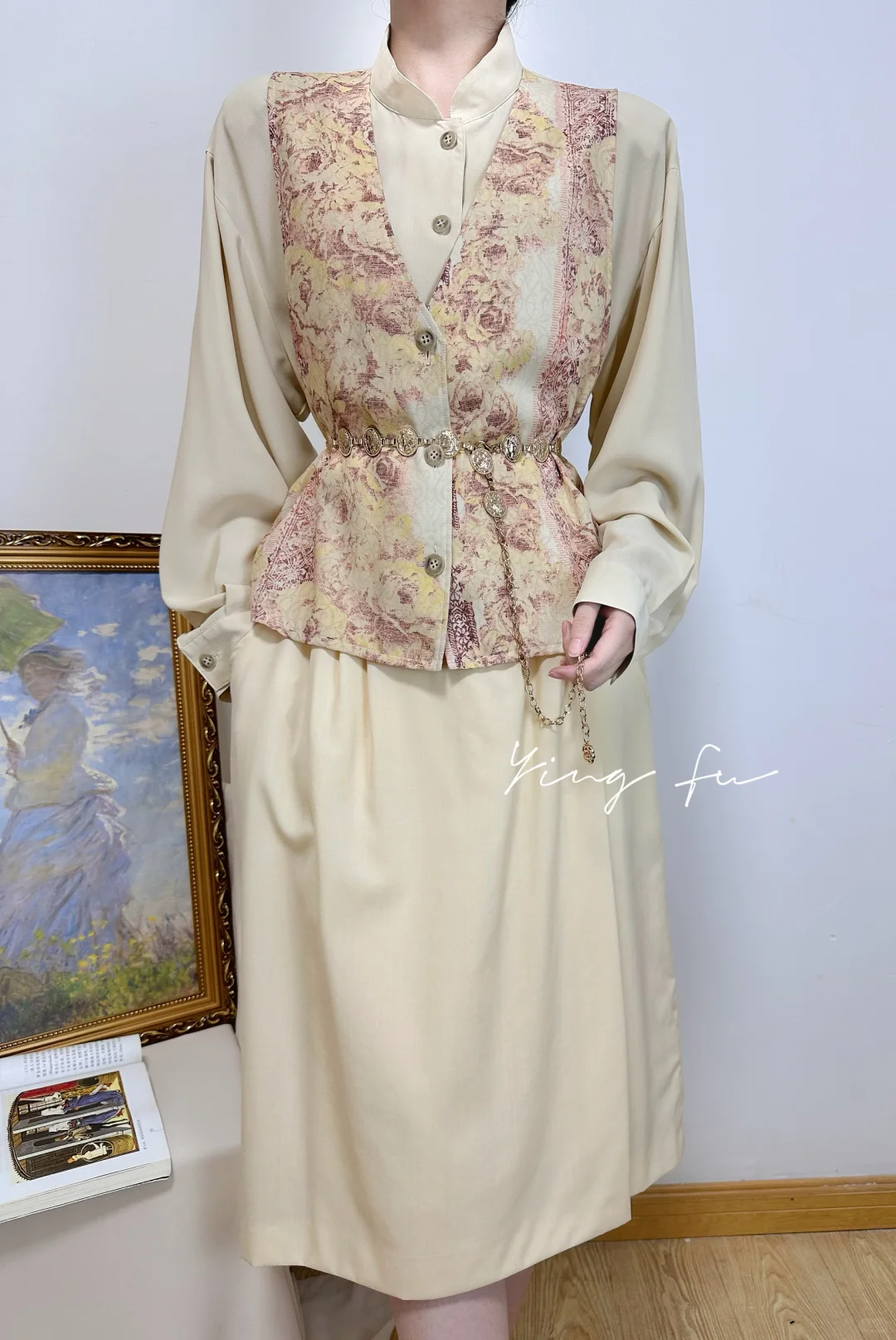 vintage｜法式复古慵懒风古着穿搭