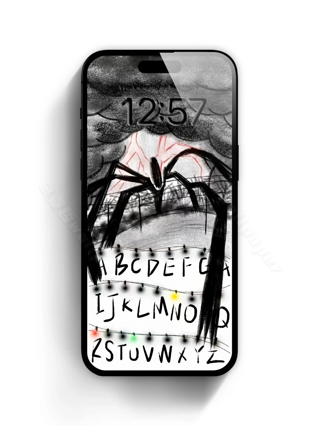 371｜创意动态壁纸 《怪奇物语》的字母灯