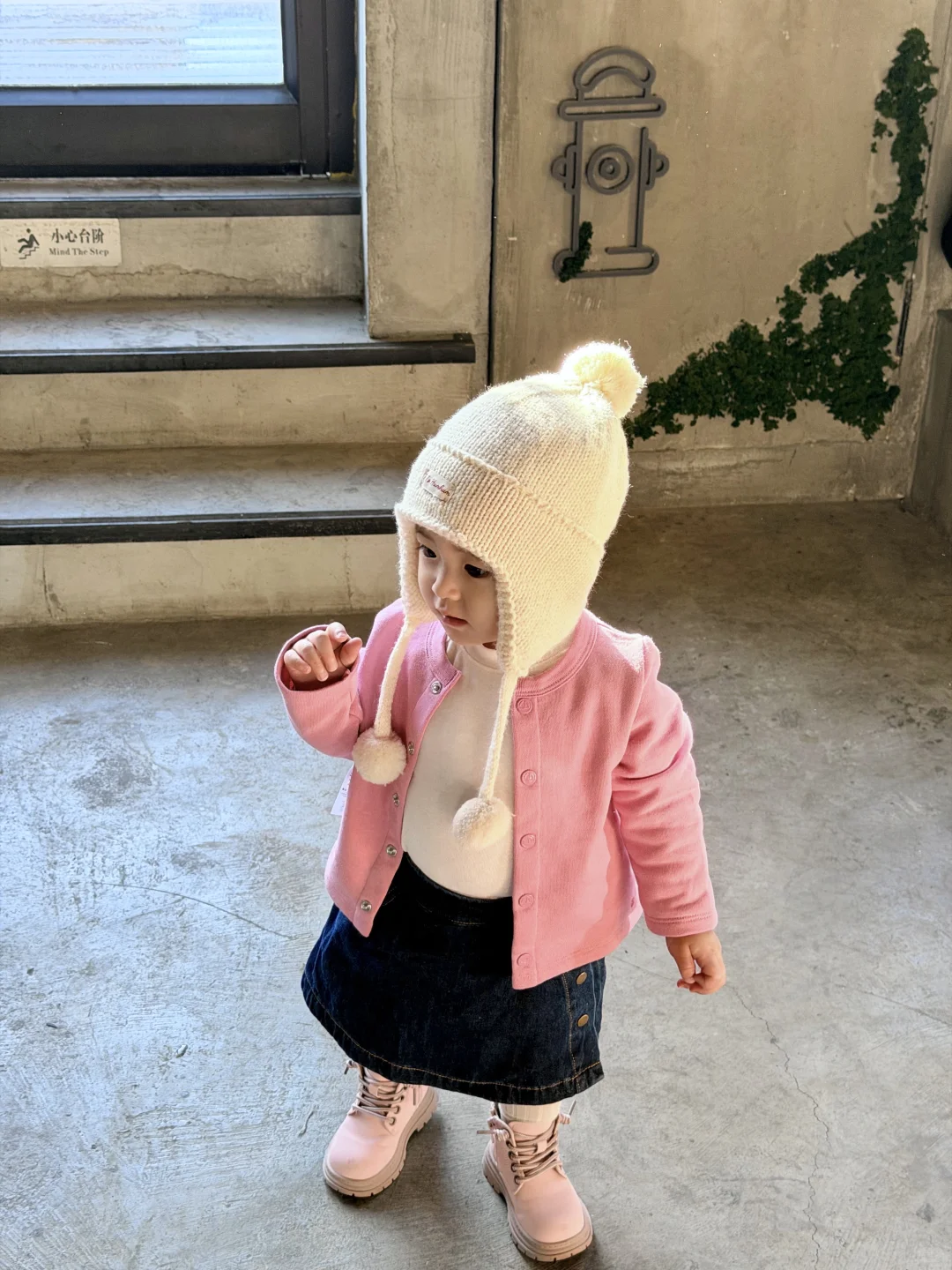 粉色娇嫩 一岁穿正好！