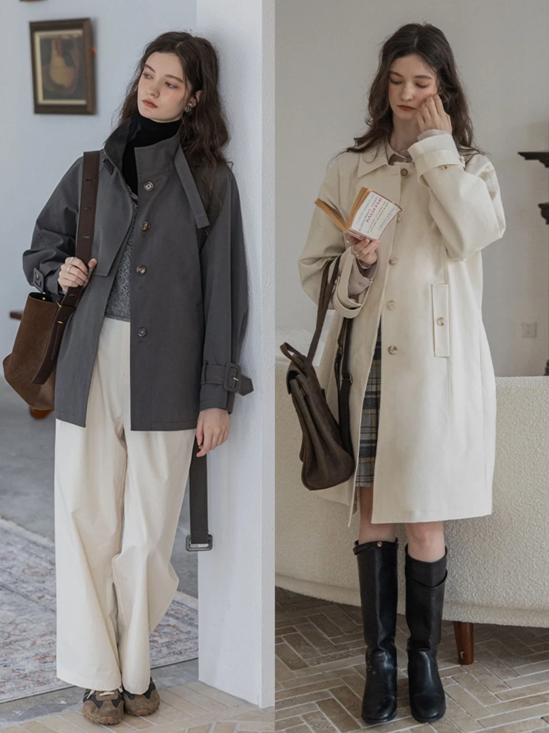 “法式复古”艺术系女生穿搭：Dailyart