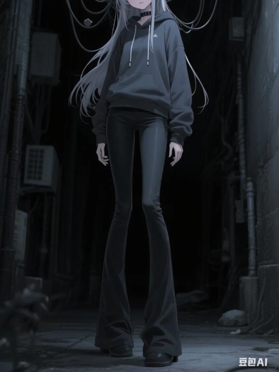 微喇裤要光脚，杀伤力才是最大的