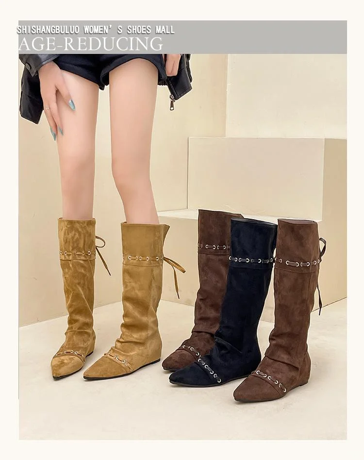 👢复古金属尖头靴！全网首发种草