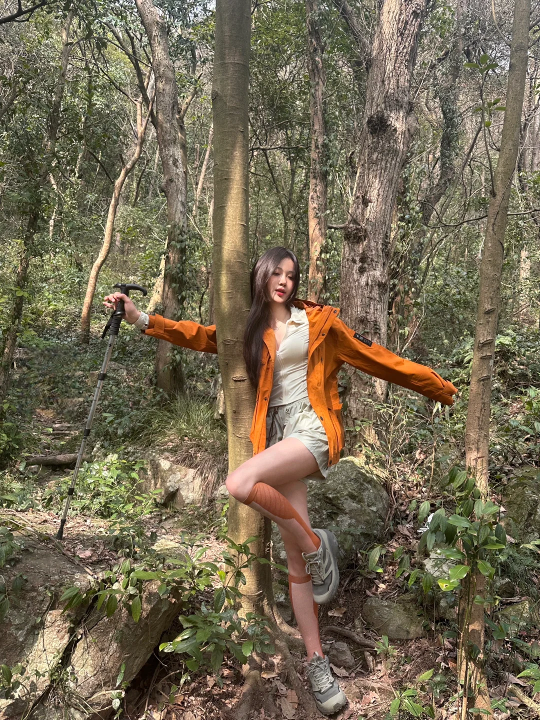 徒步女孩的野生美｜和我爬山就是摆烂