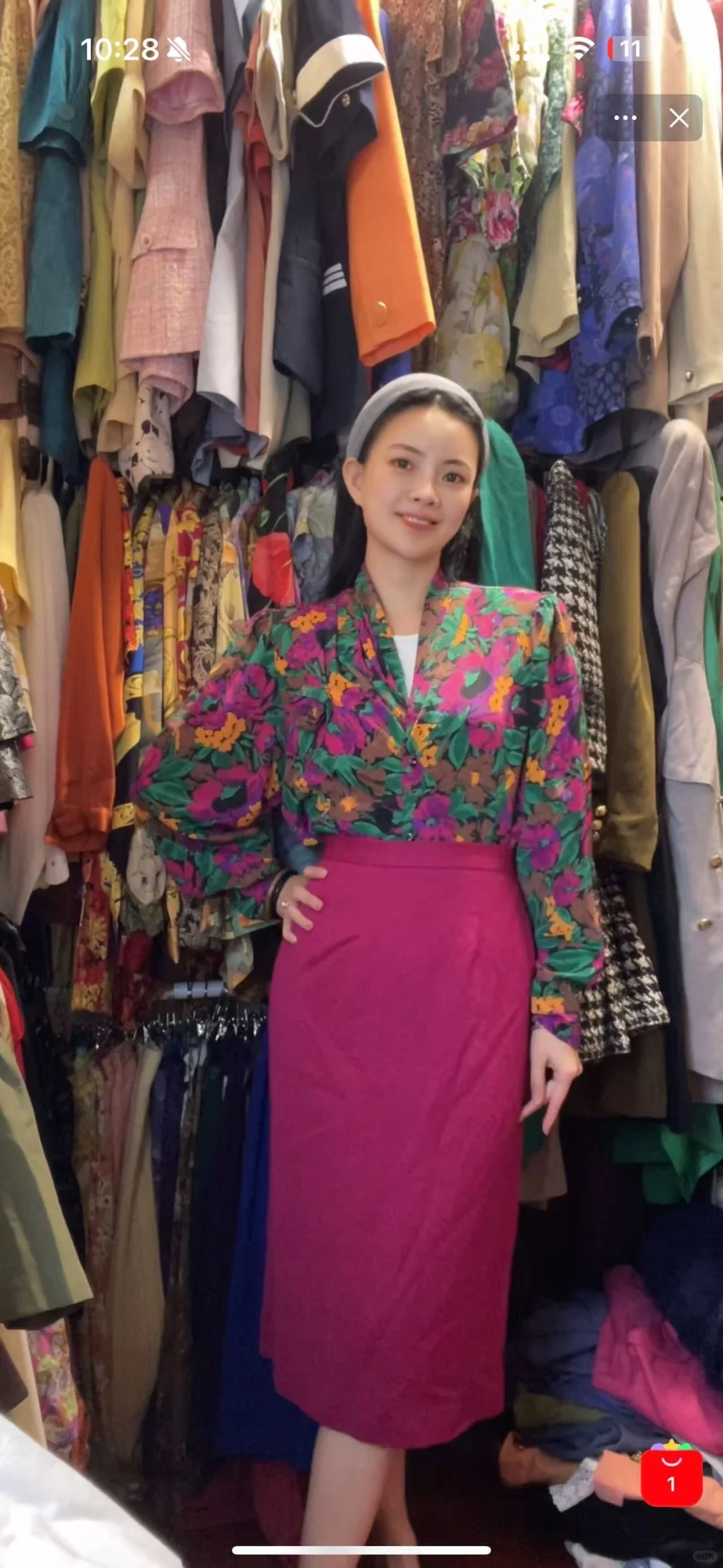 复古vintage穿搭、这套真的好显白！