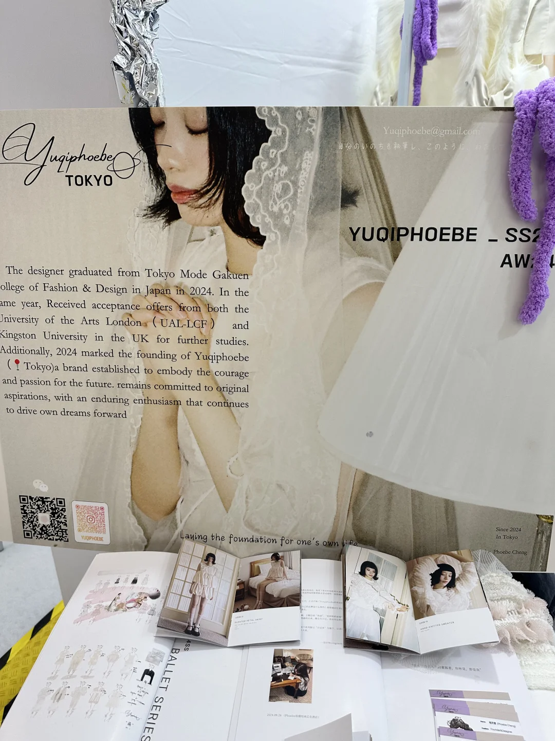 和Yuqiphoebe一起的成长记录｜勇闯时装周