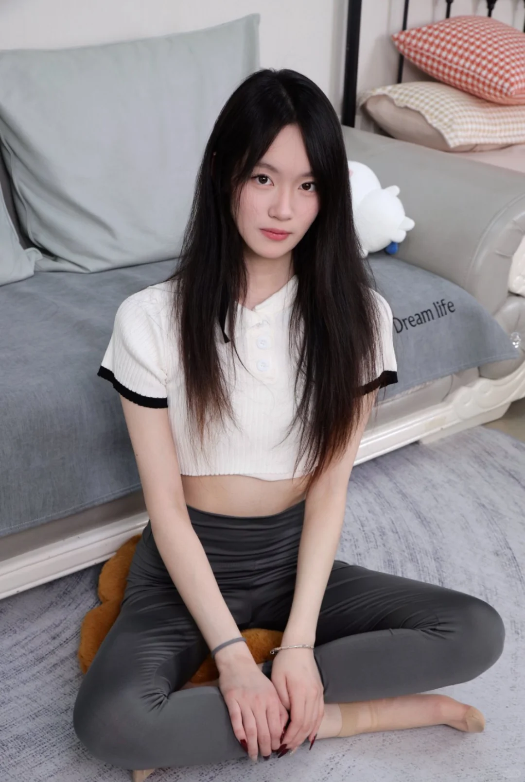 217瑜伽裤和袜套绝配ootd