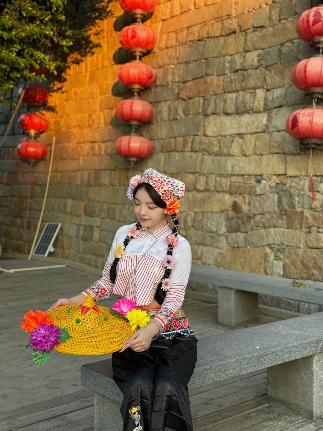 在泉州 总要拍一次惠安女吧🌊𓇼 𓂂𓈒𓏸