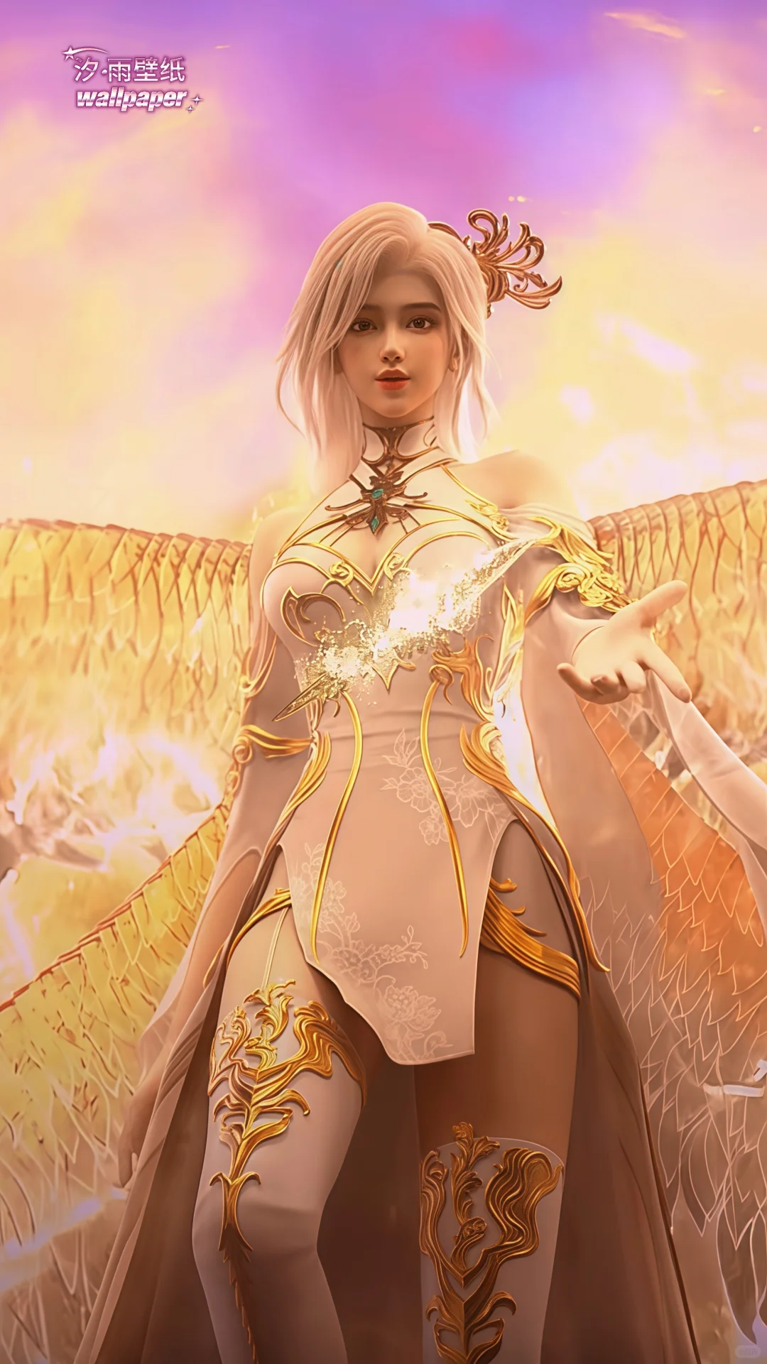 一万尺的真身还是一位大美女