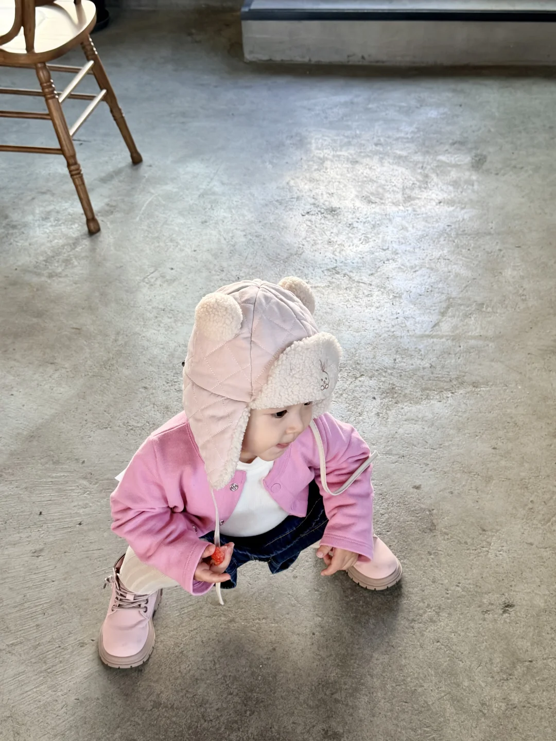 粉色娇嫩 一岁穿正好！