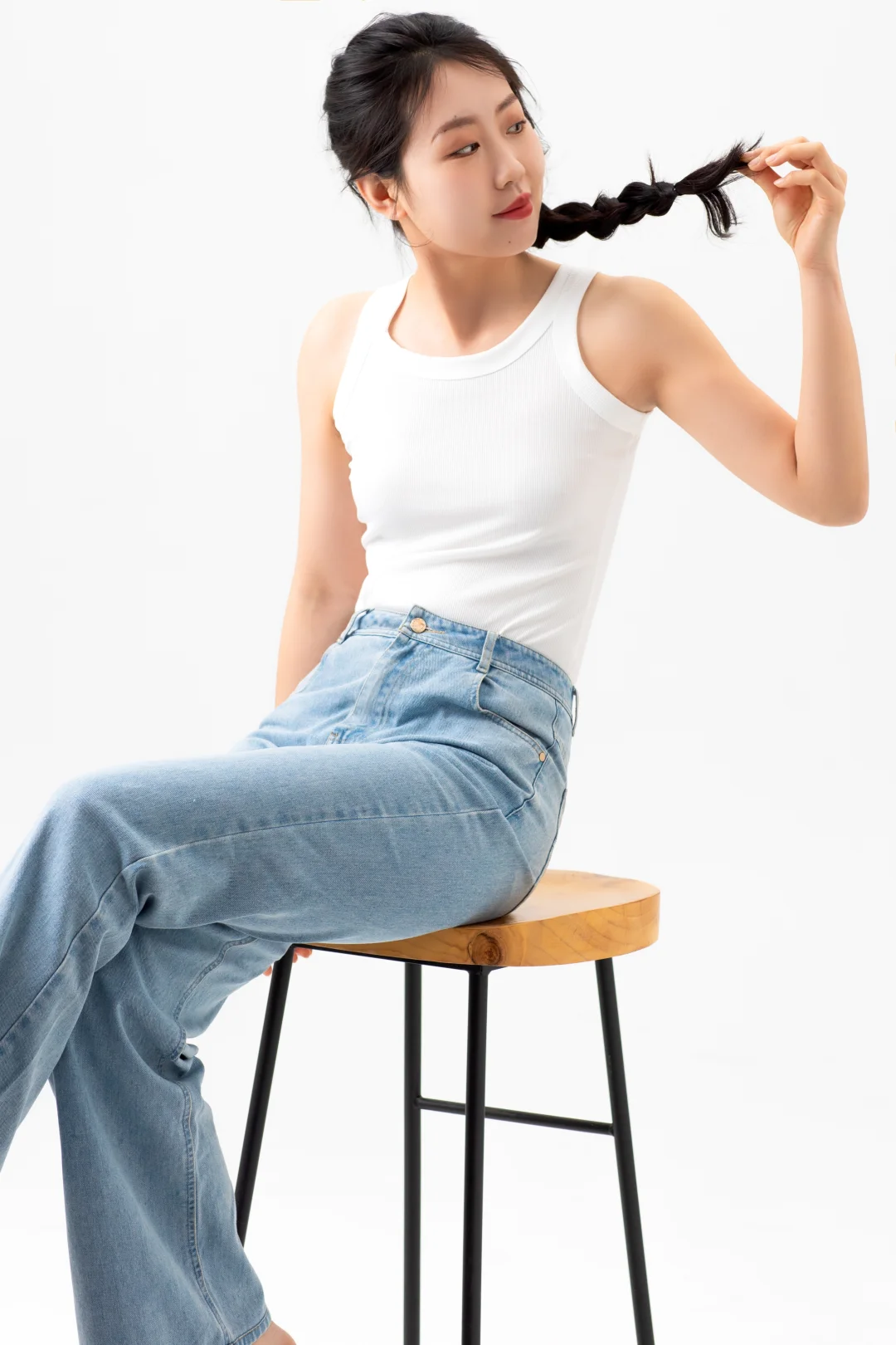 淡颜韩系清透感写真 简单松弛