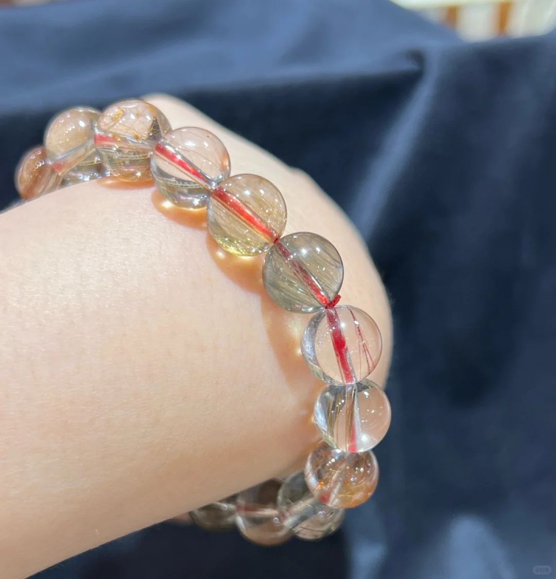 🌈11MM彩发晶，美丽手腕新宠💫