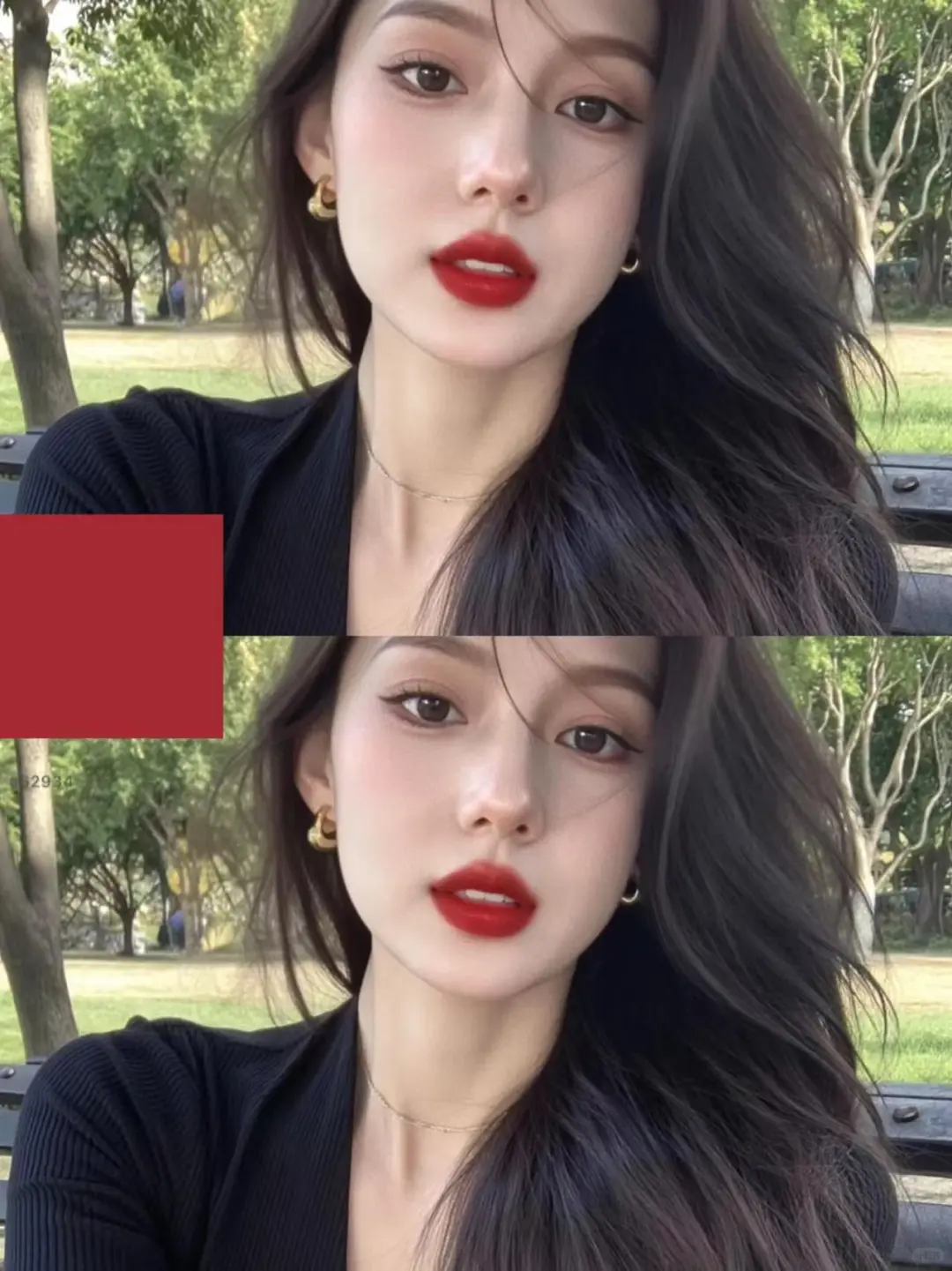 涂大红唇，做气质女人