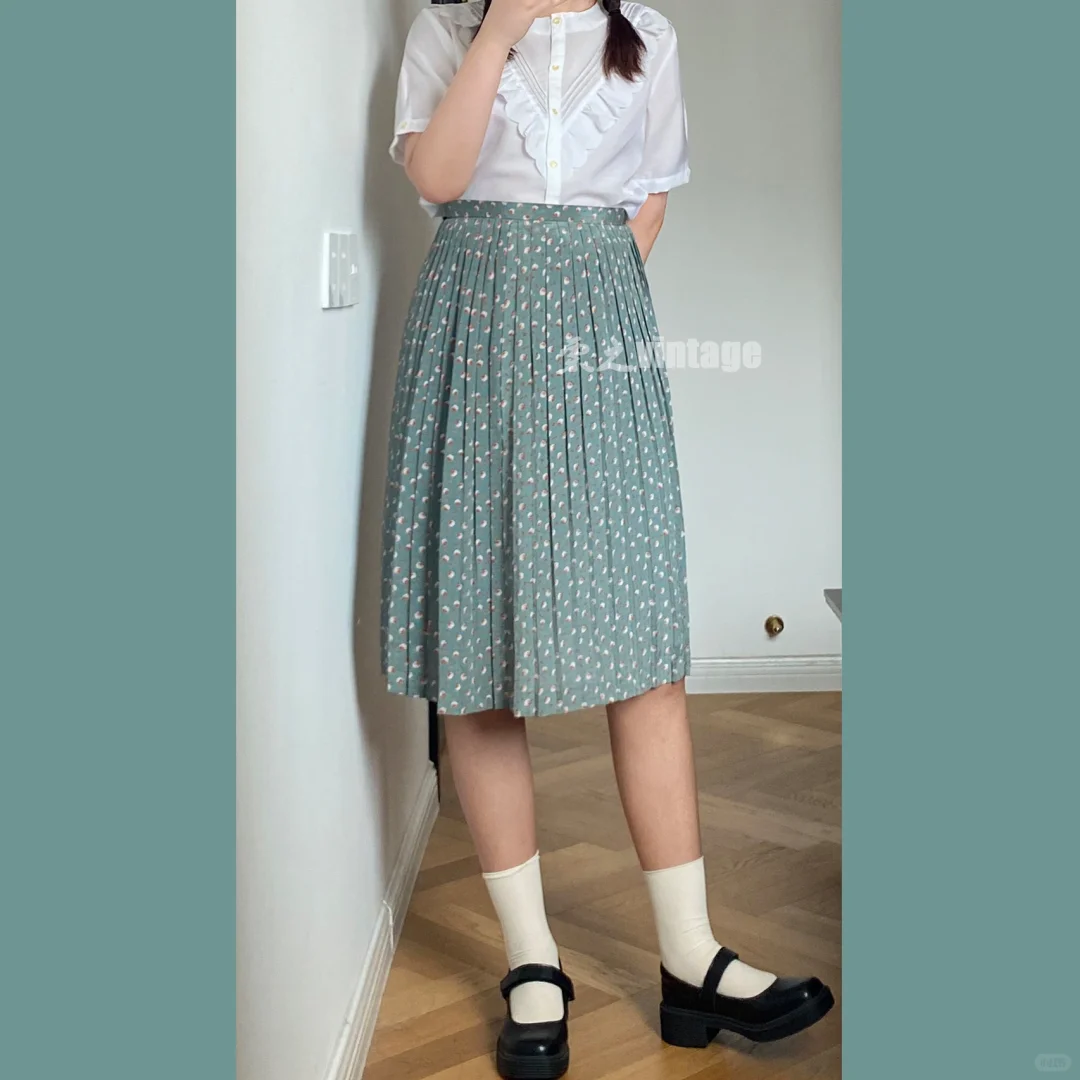 复古穿搭🎞vintage女孩一周不重样衬衫合集