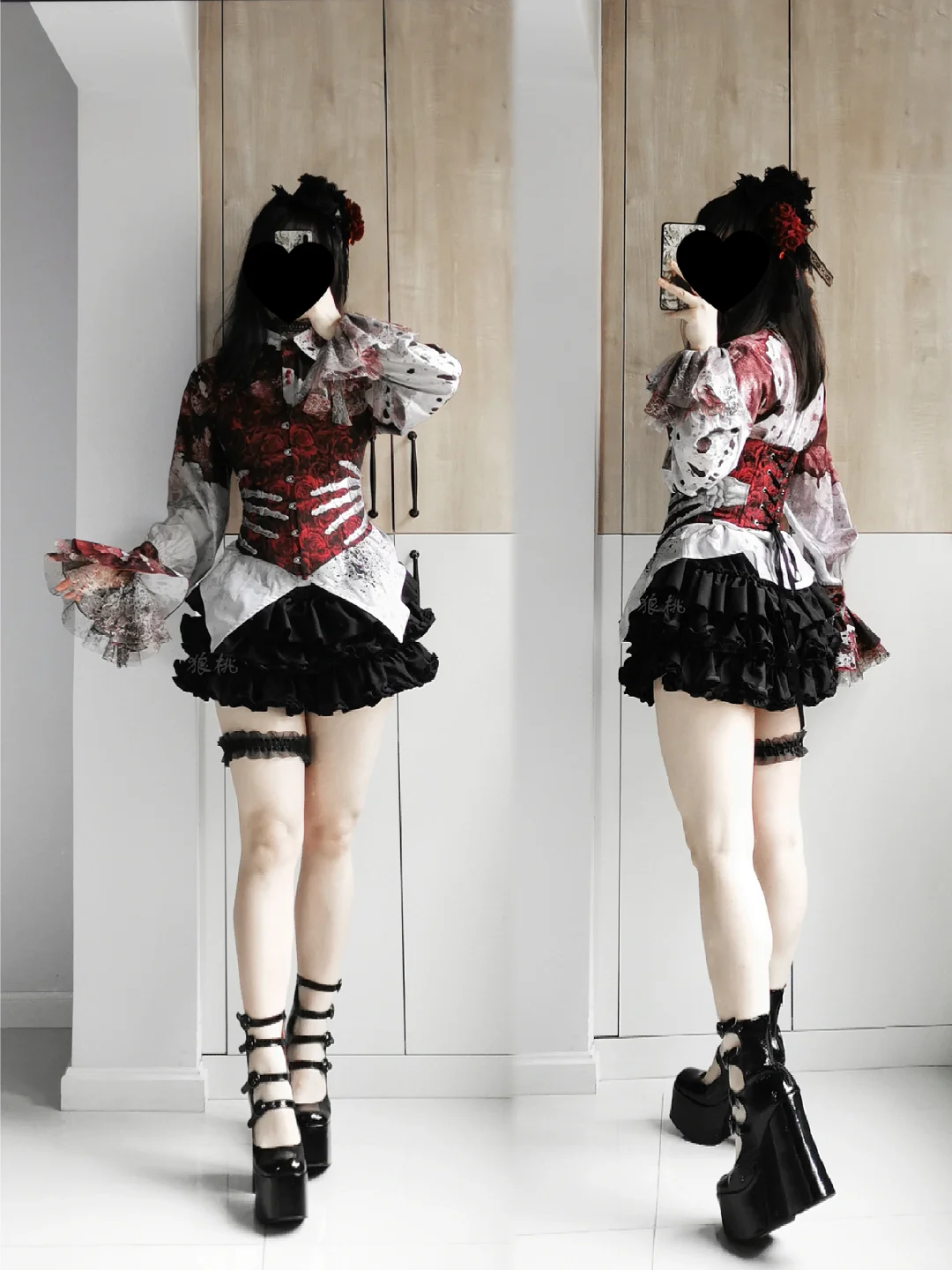 哥特衣橱｜鱼骨胸衣搭配向