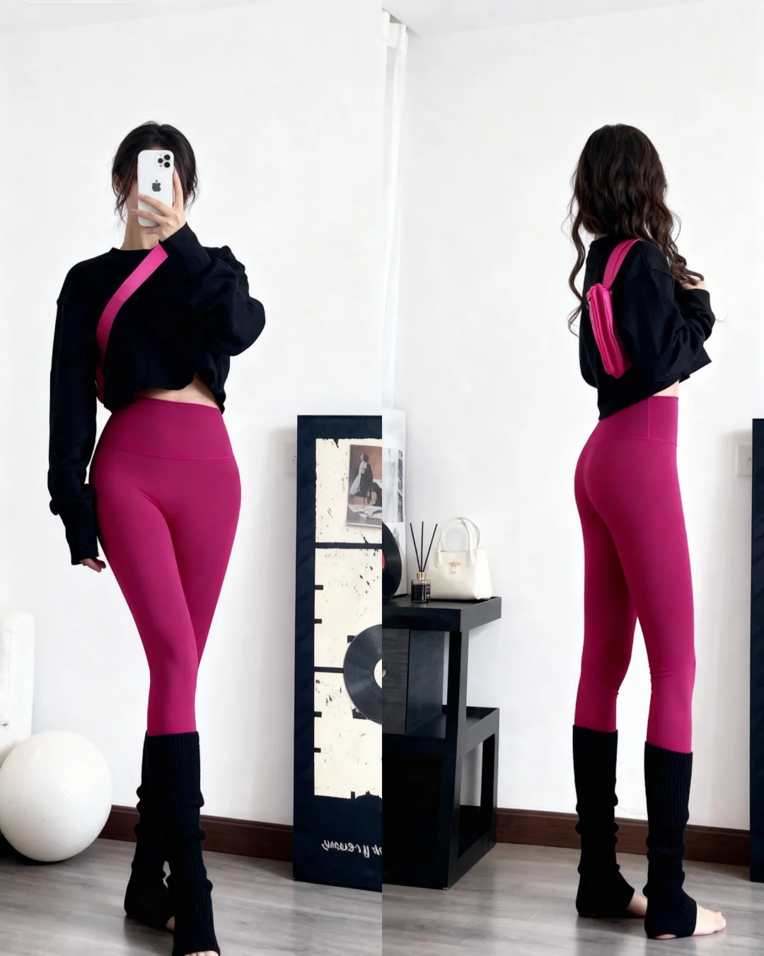 原以为显壮，结果穿上被追着要链接的健身服