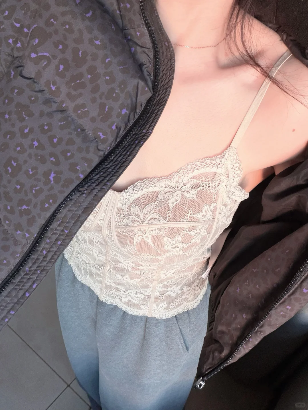 这件蕾丝吊带让我好温柔🌟🌟🌟