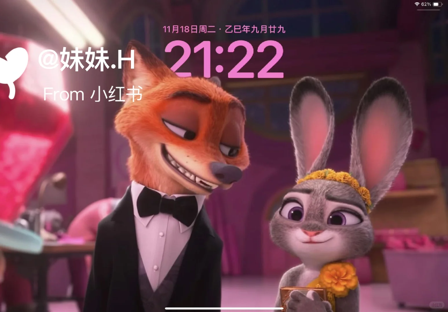 疯狂动物城2｜狐兔🥕高清电脑壁纸狐兔