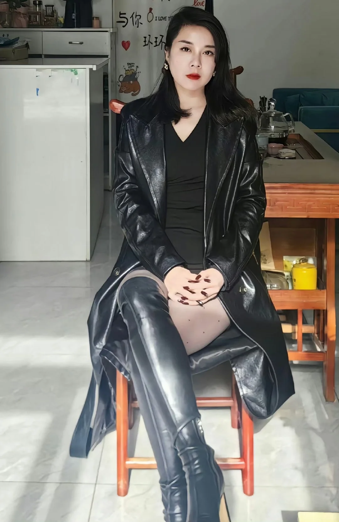 气质姐感穿搭，太爱了🖤