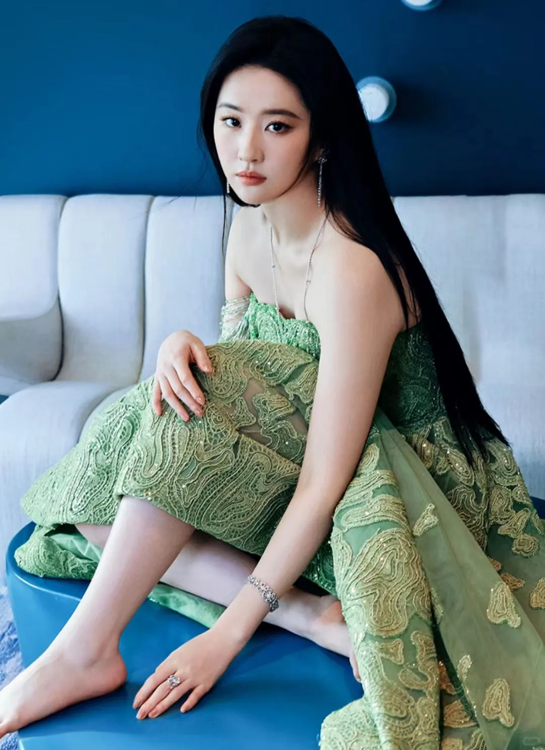 她好美啊！美得恰到好处！