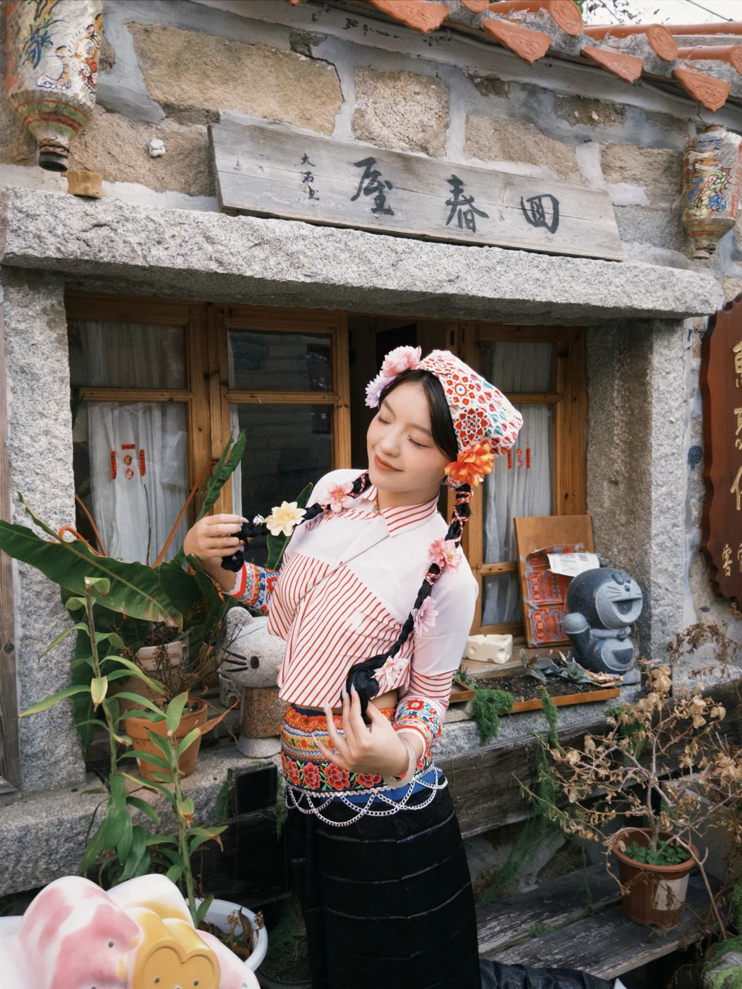 在泉州 总要拍一次惠安女吧🌊𓇼 𓂂𓈒𓏸