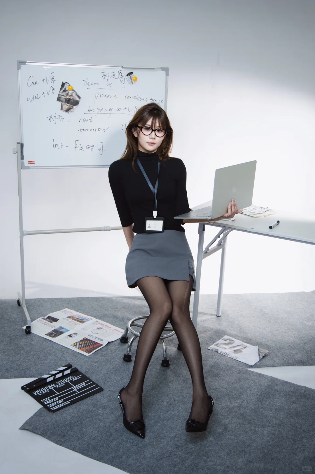 麻辣女教师开课啦👩‍🏫同学请听讲 太喜欢了