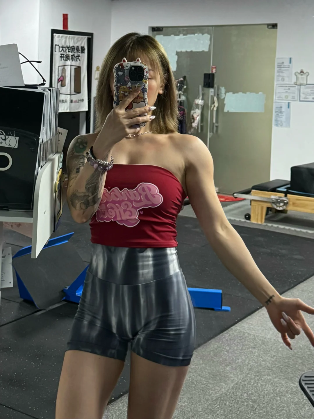 我工作室女教练是这样的身材