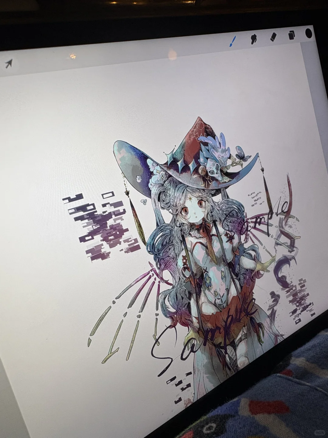 在一起十年第一次知道女朋友会画画。。