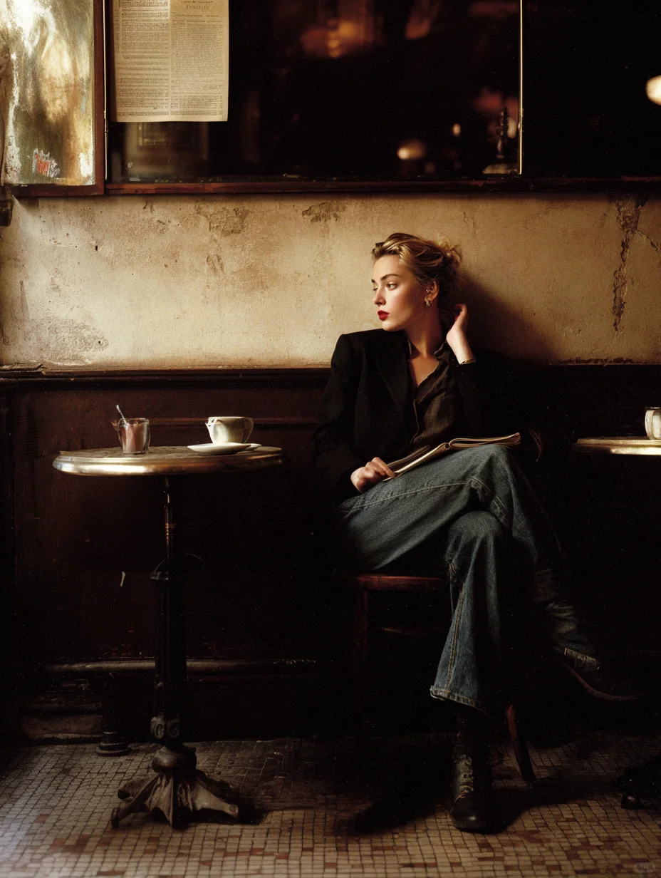 复古风穿搭，法式氛围感拿捏，秋天的松弛感