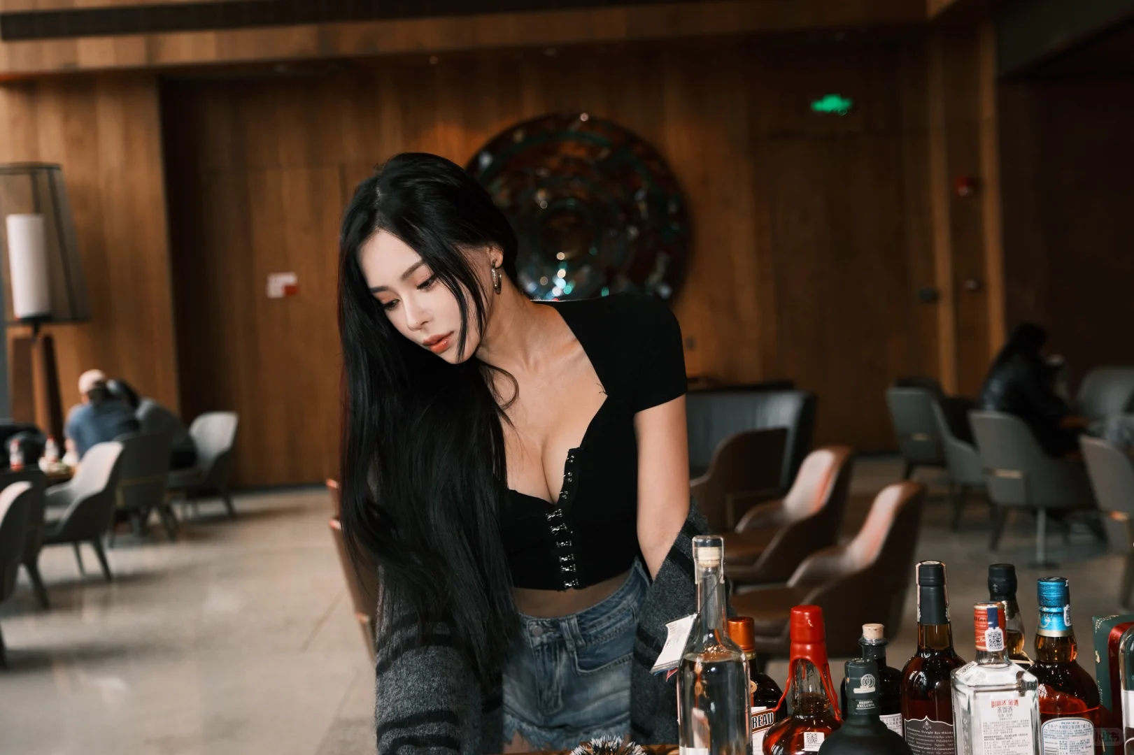 同一组照片拍出御姐风