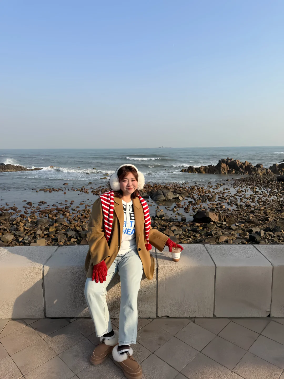 大码穿搭|青岛的海很浪漫🌊