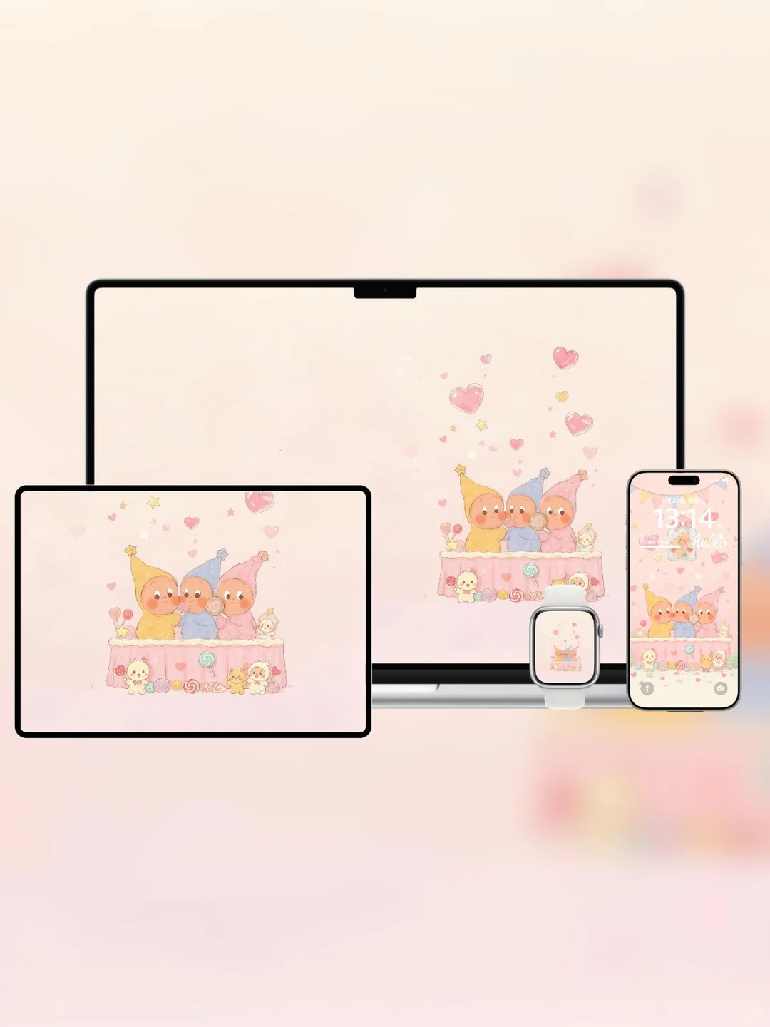 动态壁纸｜永远的好朋友🥰每天都要贴～贴～贴