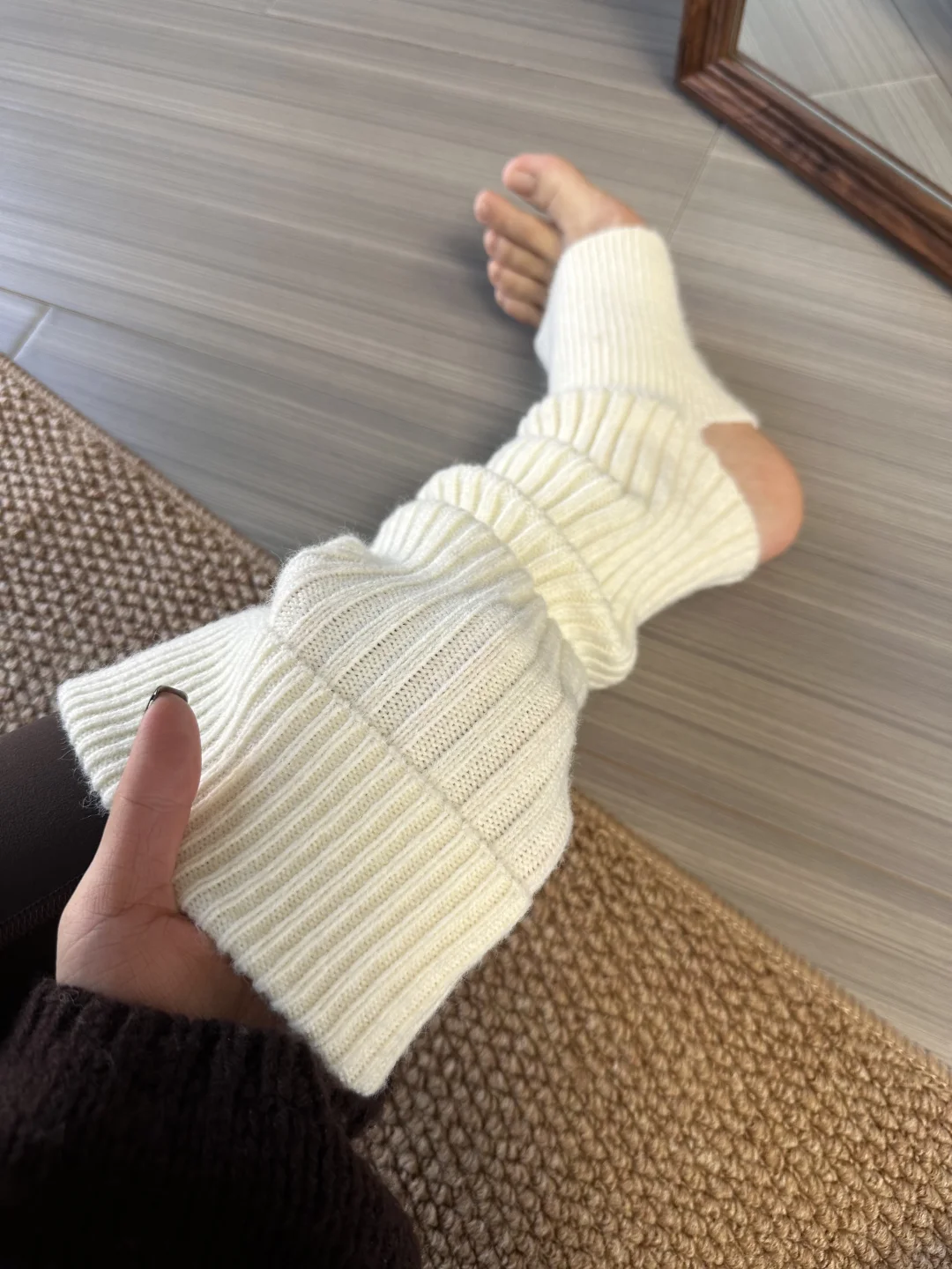 冬天怕冷❓都去穿打底袜➕袜套好吗❗️