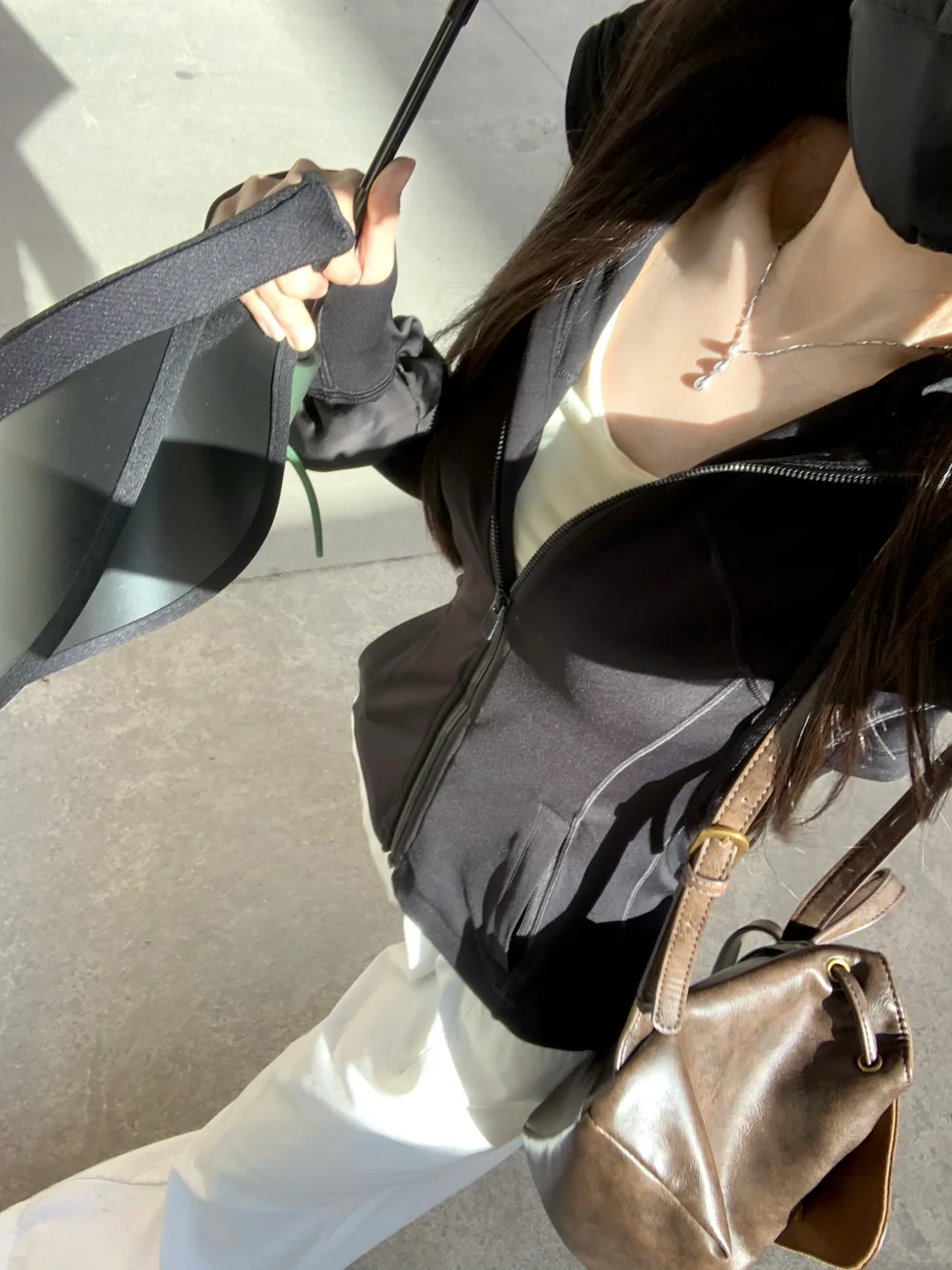 瑜伽服这样穿好好看！！