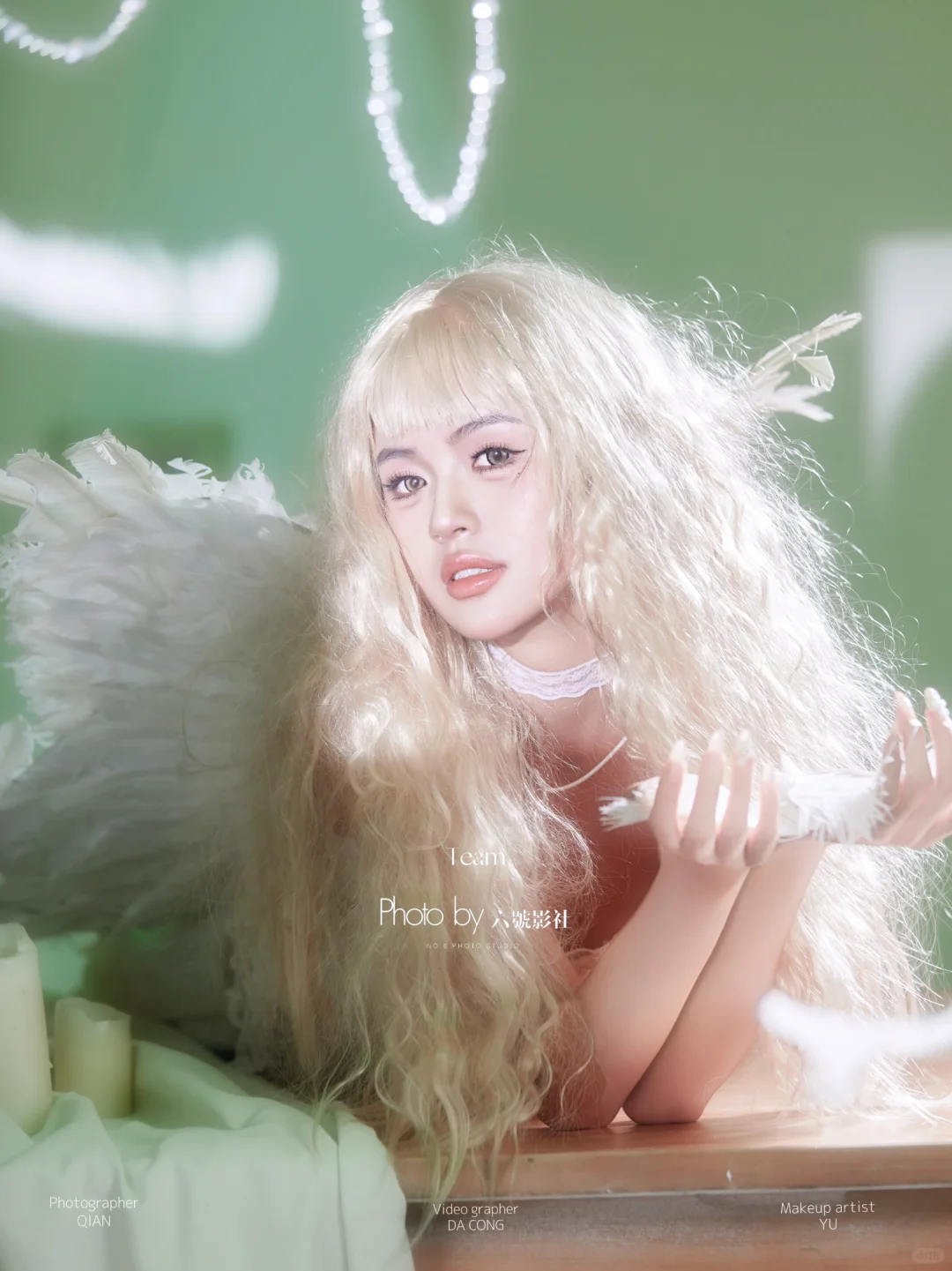 做自己的发光天使，带着光环一起来到人间