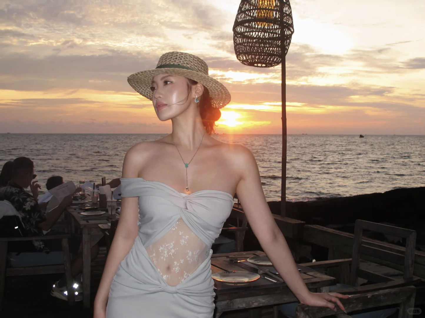 神级日落照片🌅海边餐厅真的浪漫爆了
