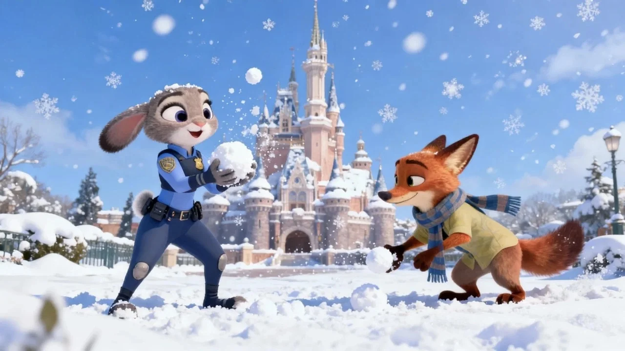 电脑iPad壁纸 疯狂动物城 朱迪尼克