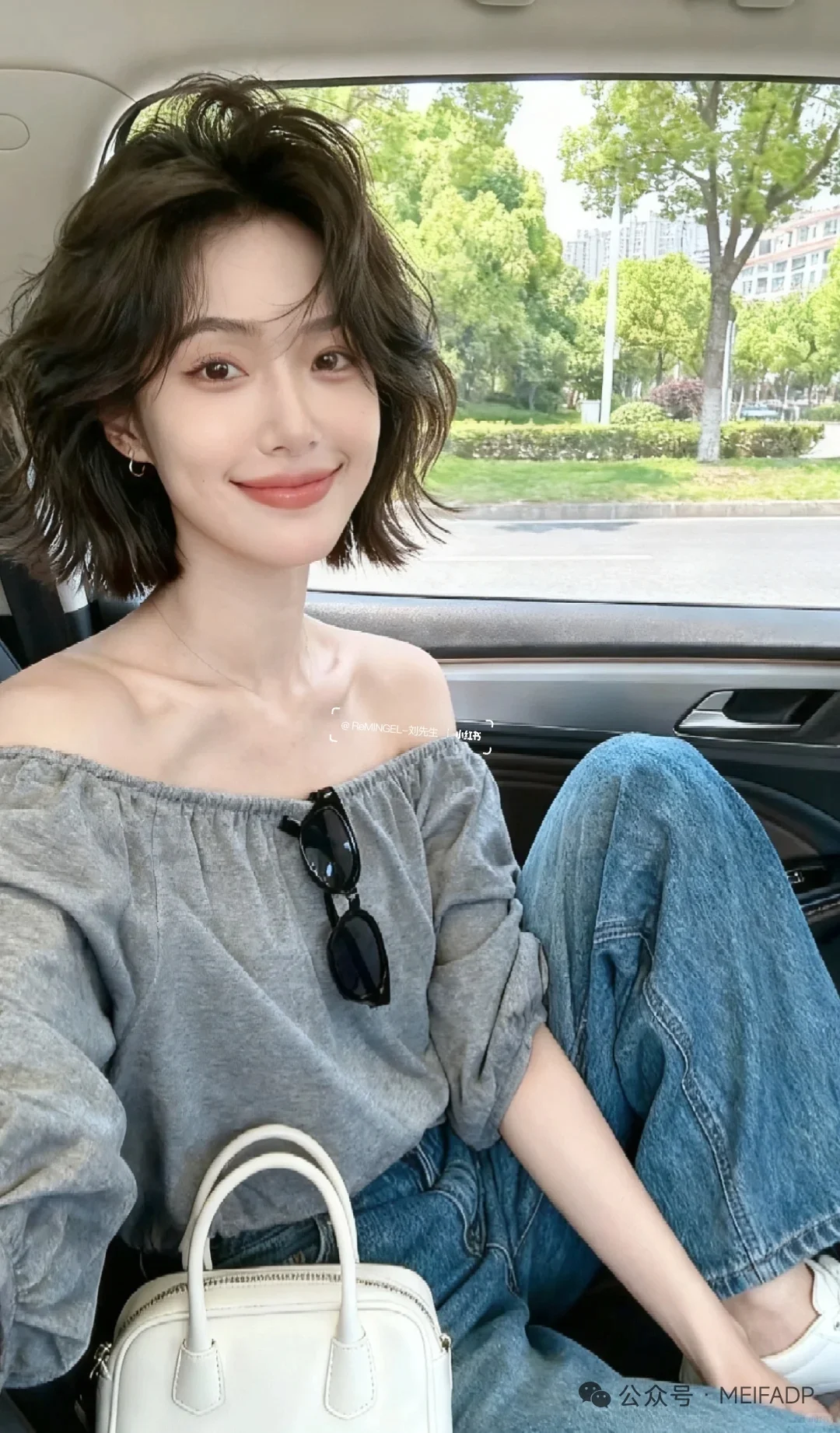 被这个短发惊艳了！卷卷的