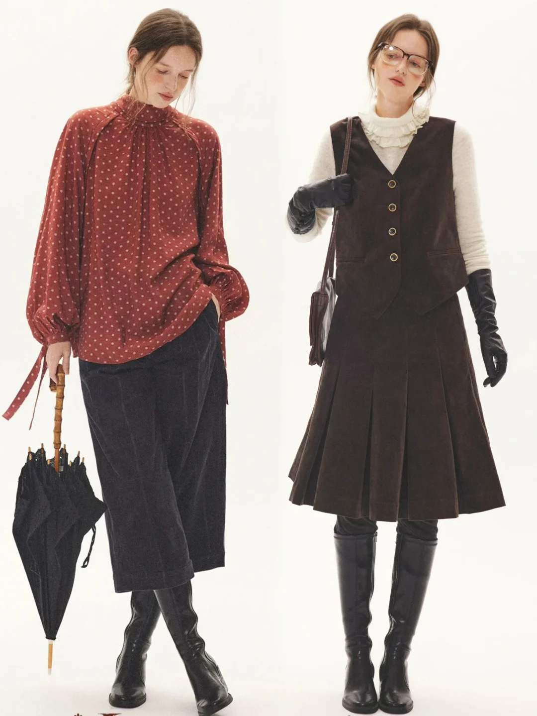 “复古知识分子”书卷气穿搭：iceiito