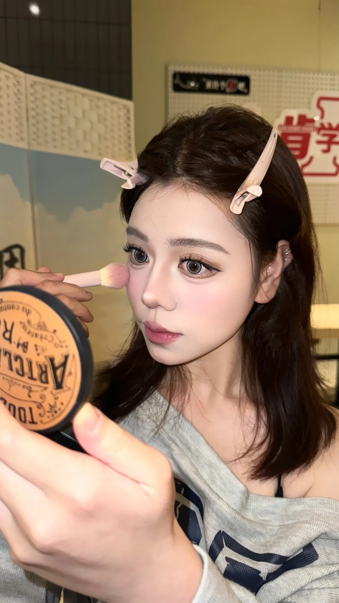 广州约妆｜居然画到了嫩模时期的baby！！